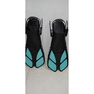 GREATEVER SWIM FINS ADJUSTABLE OPEN HEEL SZ 9-13